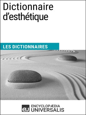 cover image of Dictionnaire d'esthétique